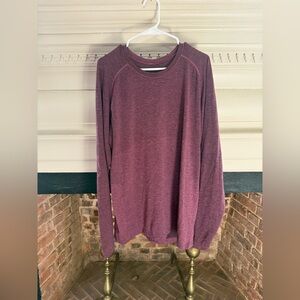 Lululemon Shirt Mens Size XL Long Sleeve Metal Vent Tech Activewear Top